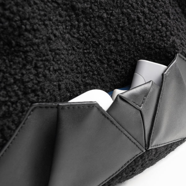 摺紙包_黑絨貓 迷你包