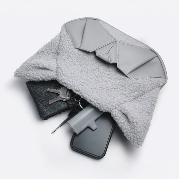 摺紙包_灰絨貓 迷你包