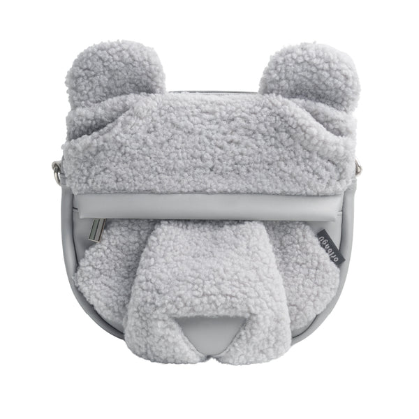 摺紙包_灰絨熊 迷你包