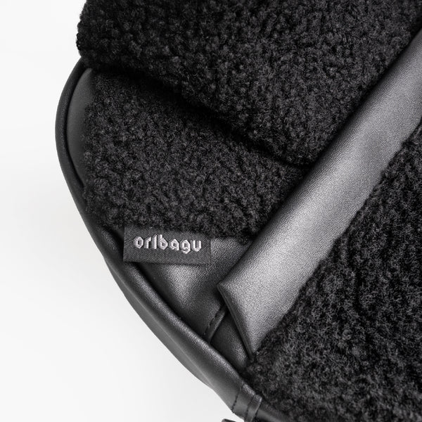 摺紙包_黑絨熊 迷你包