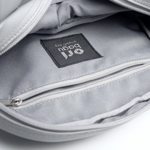 摺紙包_灰絨熊 迷你包