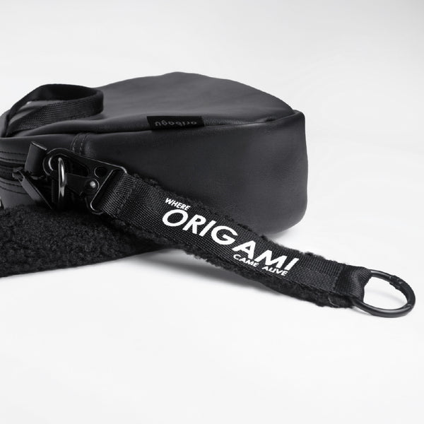 摺紙包_灰絨獅子 迷你包