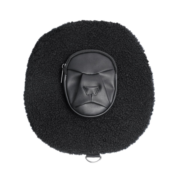 摺紙包_黑絨獅子 迷你包