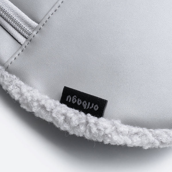 摺紙包_灰絨獅子 迷你包