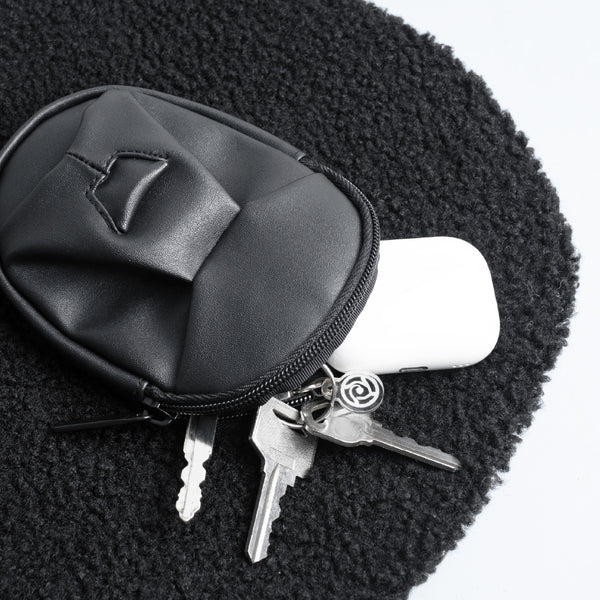 摺紙包_黑絨獅子 迷你包