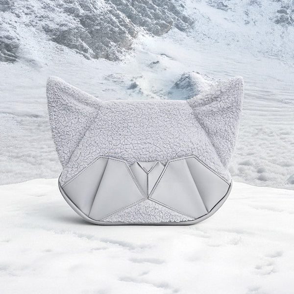 摺紙包_灰絨貓 迷你包