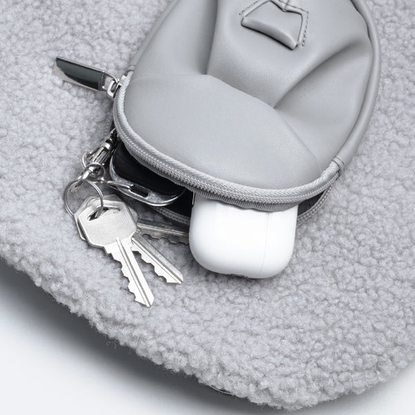 摺紙包_灰絨獅子 迷你包