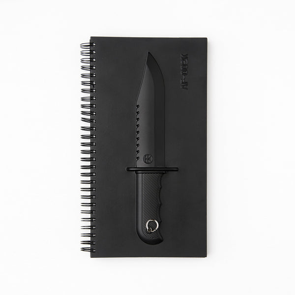 武器系列 獵刀筆記本 Rambo Knife Notebook