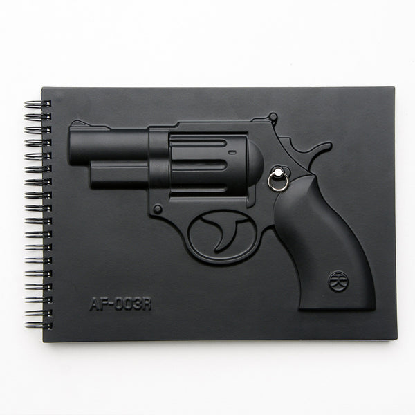 武器系列 左輪手槍空白筆記本 Revolver Notebook