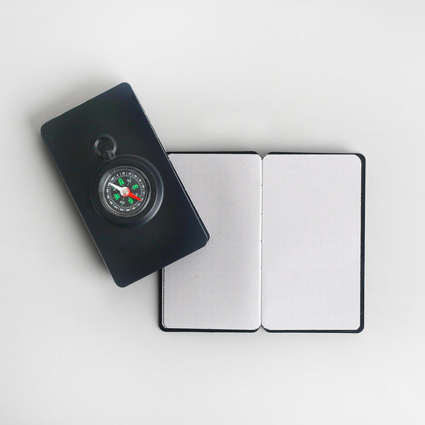 口袋系列II_指南針造型筆記本 Compass Pocket Notebook