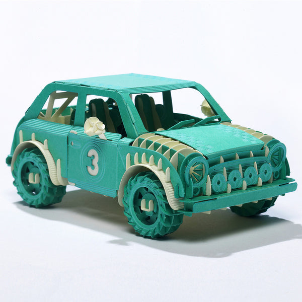 紙模型_Mini Rally Car 迷你拉力賽車