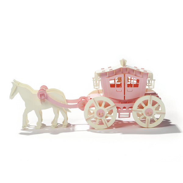 紙模型_Carriage 馬車