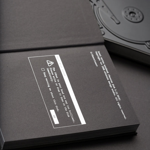 240P HDD Hard Disk Notebook 硬碟造型筆記本