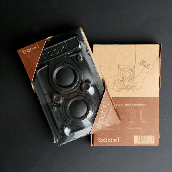 相機系列筆記本 雙鏡頭造型筆記本 TLR Notebook