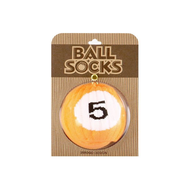 POOL BALL SOCKS_撞球襪5號球