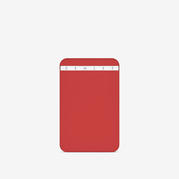 ZENLET 行動錢包｜紅 +RFID屏蔽卡