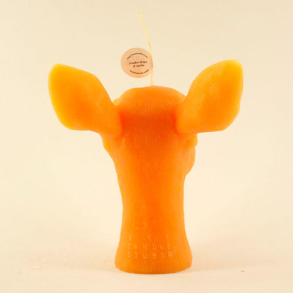 eye candle_ 小鹿造型蠟燭 Deer (橘色)