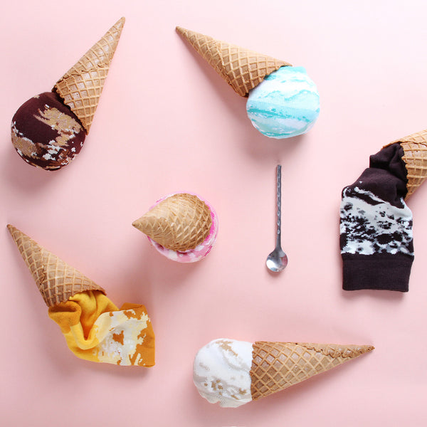 ICE CREAM冰淇淋襪_夢幻草莓
