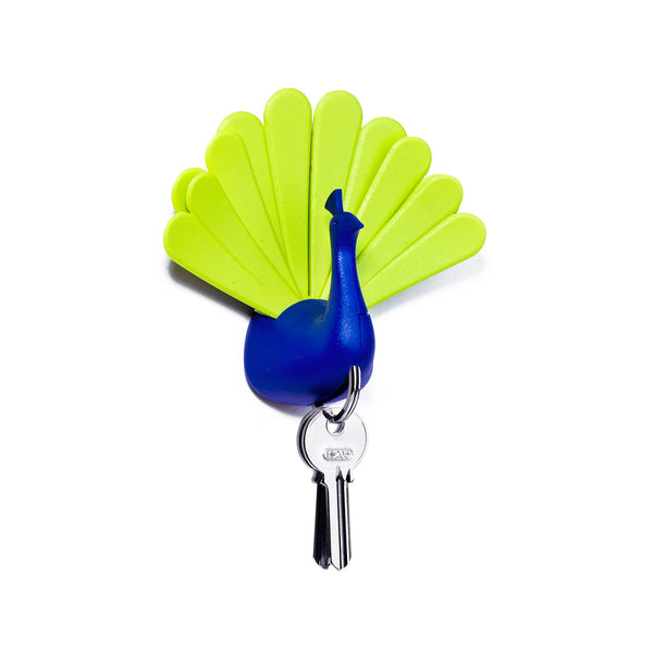 Peacock-Key Holder 孔雀開屏-鑰匙圈_藍+綠