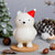 COZU_耶誕暖暖熊造型蠟燭
