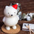 COZU_耶誕暖暖熊造型蠟燭